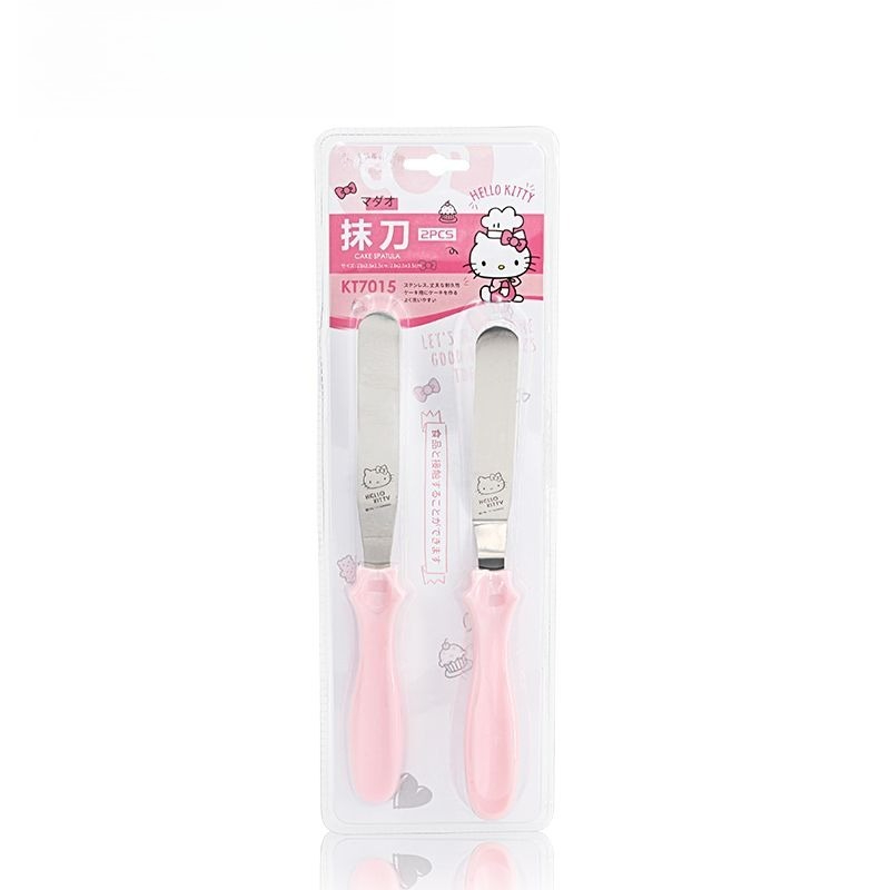 Offset Spatula Set - Hello Kitty Inspired Offset Spatula Kawaii