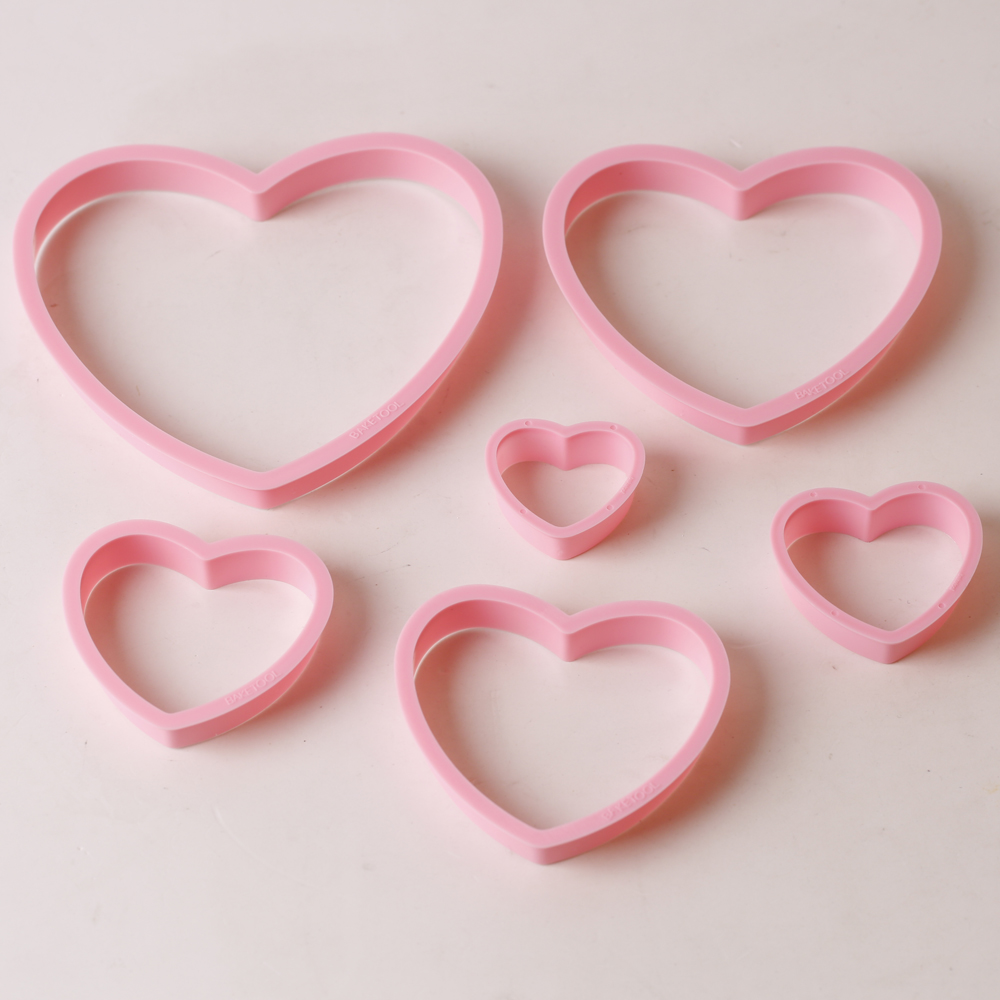 1set/3sets Pink Heart Star Flo - Kitchen Baking Products ulasan dan harga