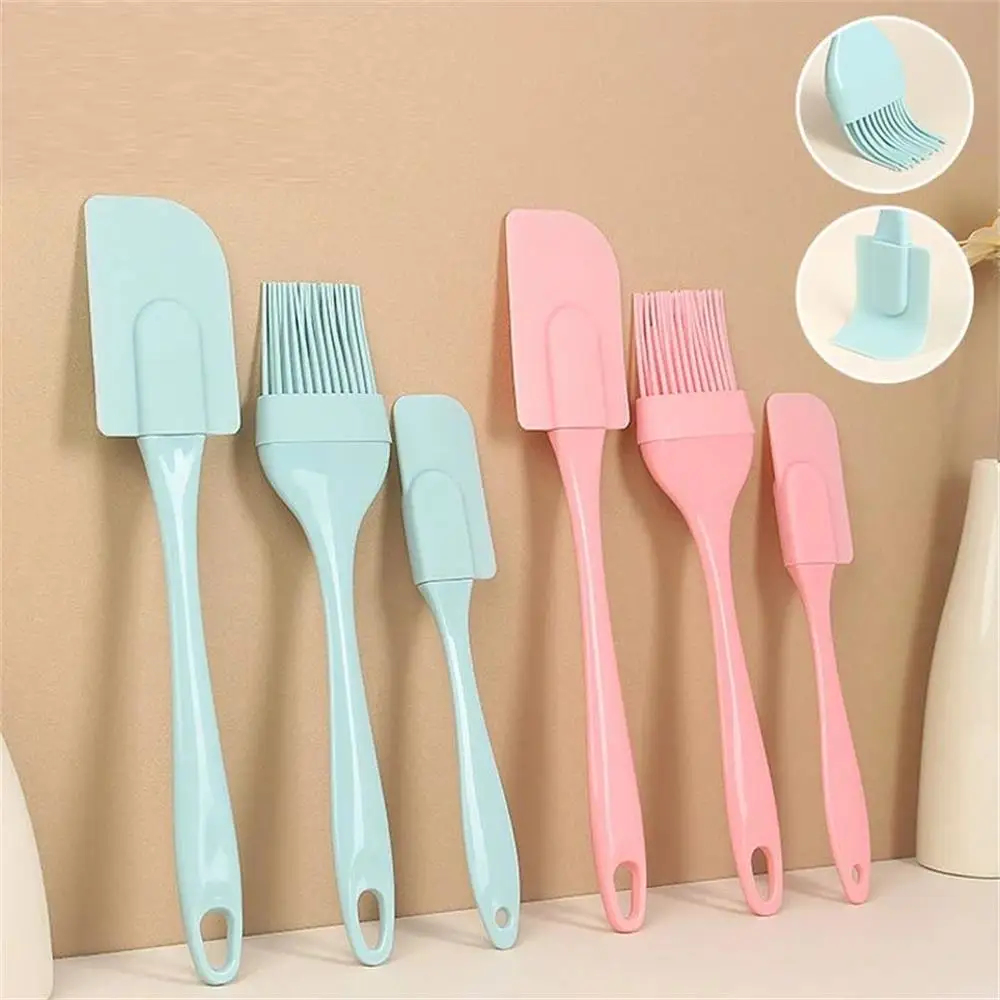 3Pcs Non-Stick Silicone Cream  - Kitchen Baking Mixer ulasan dan harga