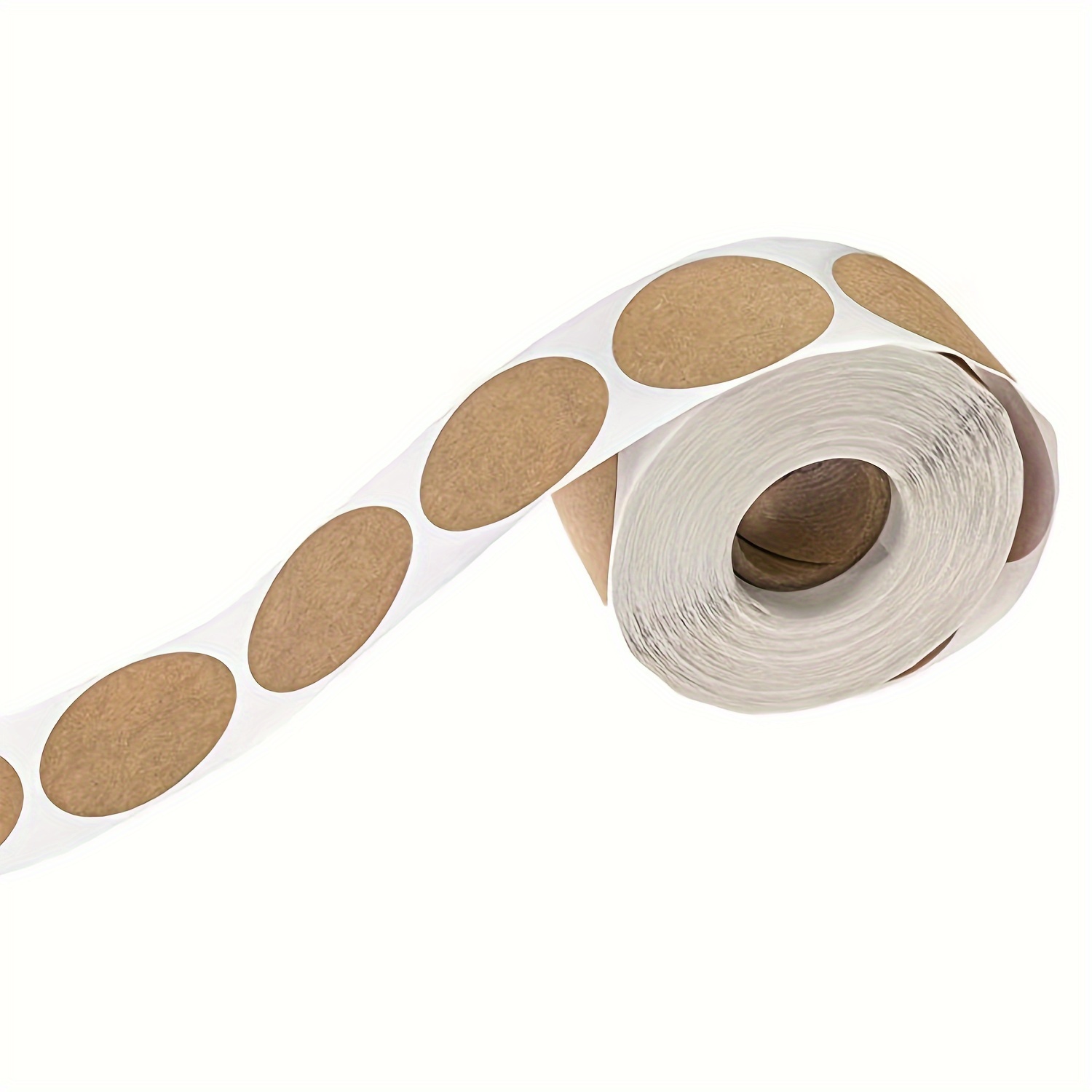 1Roll Stickers Round Blank Sel - Kitchen.Baking Labels ulasan dan harga