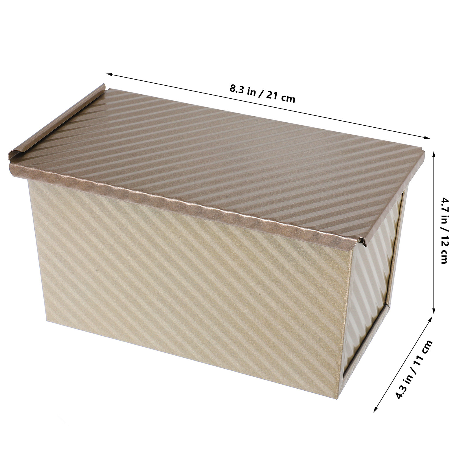 Rectangular Wave Pattern Toast - Kitchen Baking Pans ulasan dan harga