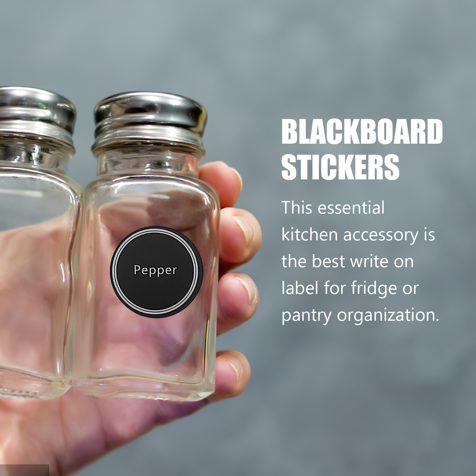 13Sheets Blackboard Stickers C - Kitchen.Baking Labels ulasan dan harga