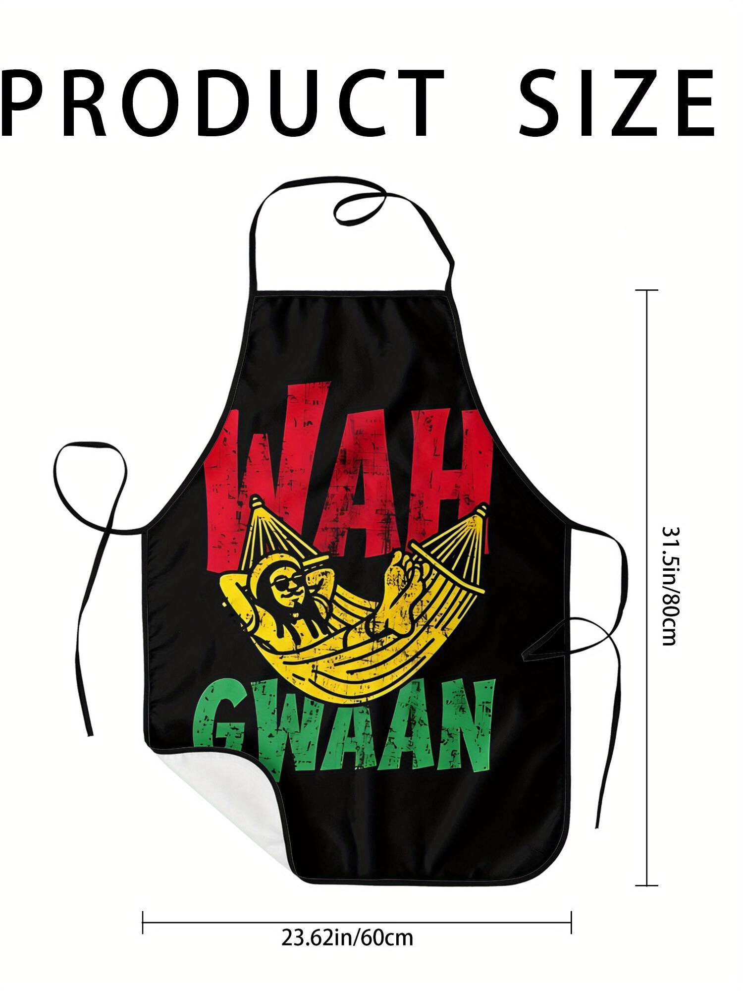 Wah Gwaan Sloth Hammock Apron  - Baking Kitchen Design ulasan dan harga