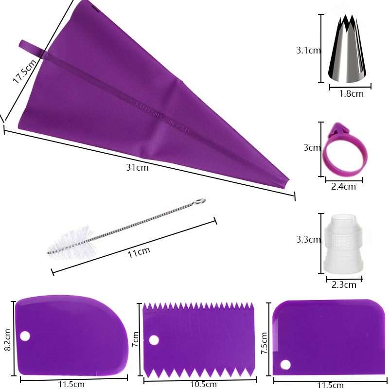 Stainless Steel Cake Decoratin - Kitchen Baking Products ulasan dan harga