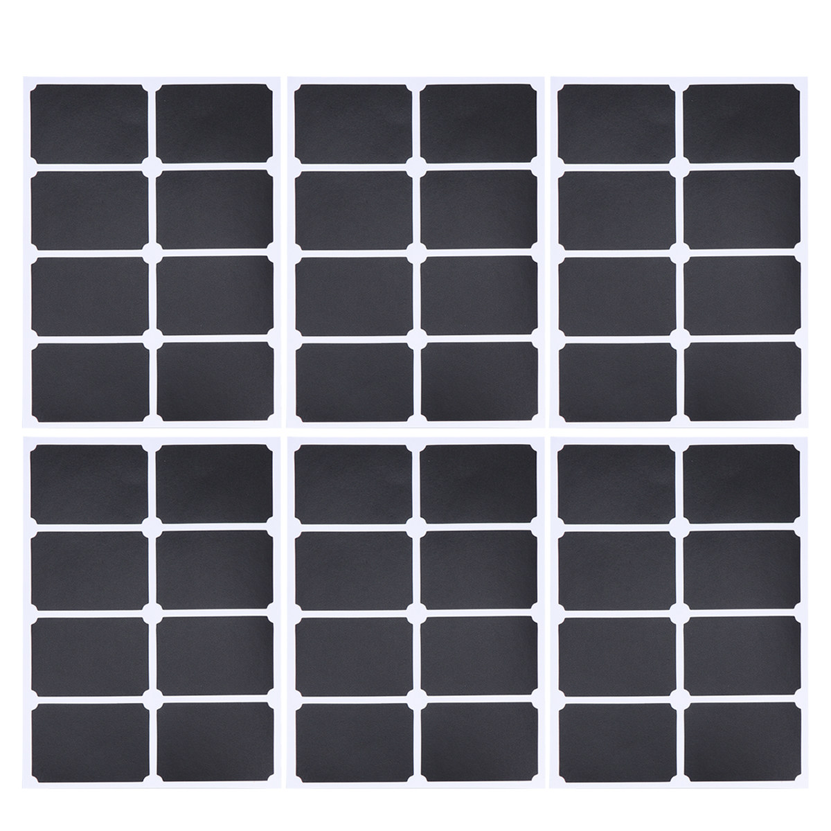 10Sheets PVC Chalkboard Sticke - Kitchen Baking Canisters ulasan dan harga