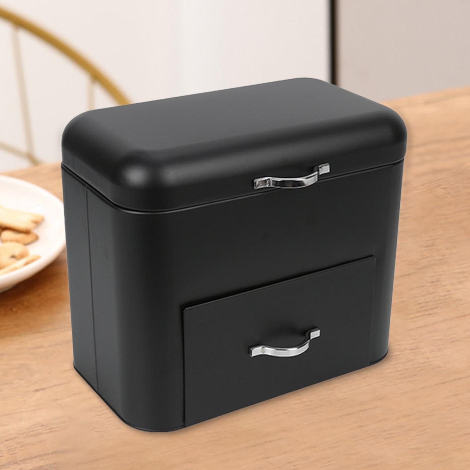 Bread Box, Iron Large Capacity - Kitchen Baking Pantry ulasan dan harga