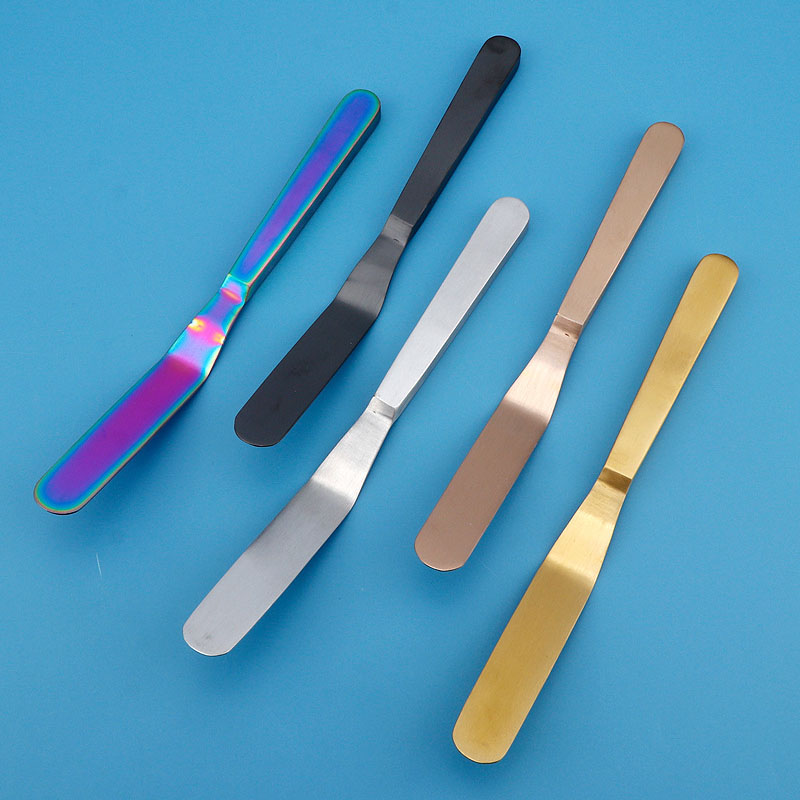 Stainless Steel Cake Icing Spa - Offset Spatula Set ulasan dan harga