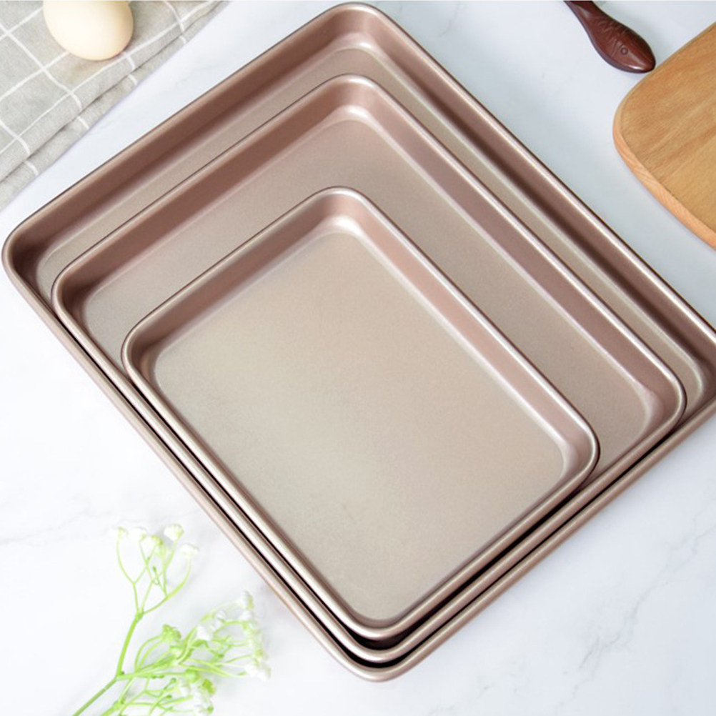 Non-Stick Square Cake Pan Baki - Kitchen Baking Pans ulasan dan harga