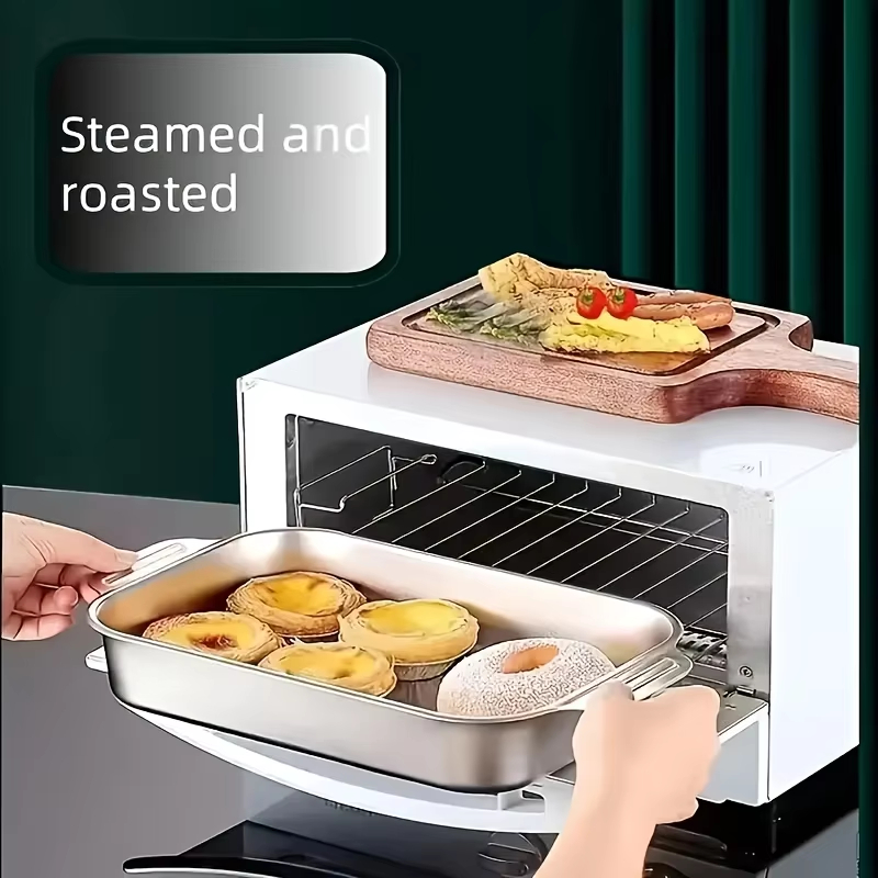 Stainless Steel Deep Baking Pa - Kitchen Baking Pans ulasan dan harga