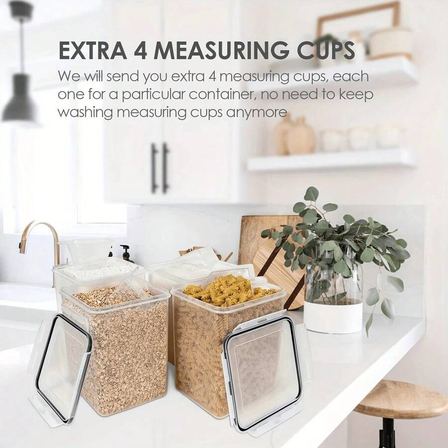 Large Airtight Food Storage Co - Kitchen.Baking Labels ulasan dan harga