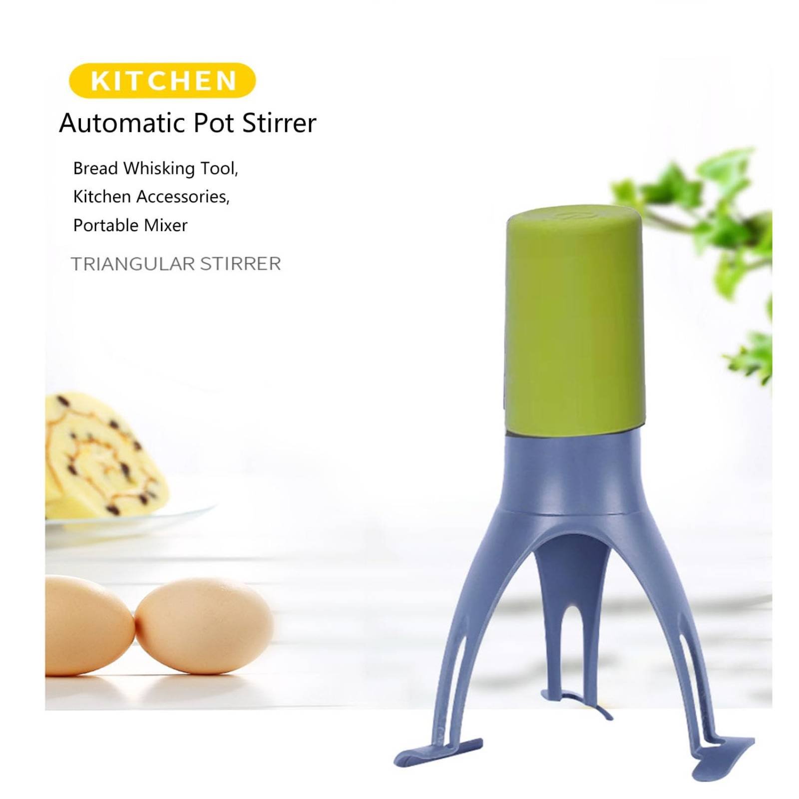 Automatic Triangle Stirrer - H - Kitchen Baking Mixer ulasan dan harga
