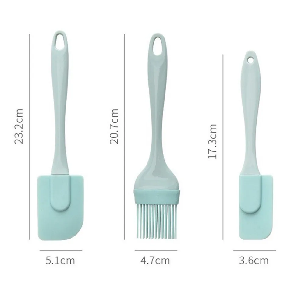 3Pcs Cream Scraper DIY Bread C - Kitchen Baking Mixer ulasan dan harga