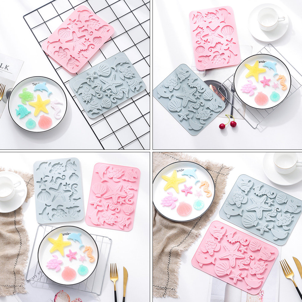 2Pcs Food Safe Silicone Marine - Baking Kitchen Design ulasan dan harga