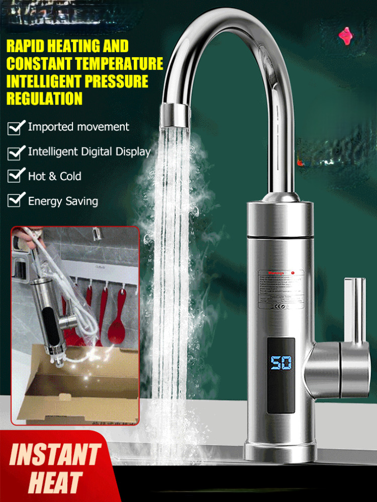 Bathroom Electric Faucet Fast  - Kitchen Baking Mixer ulasan dan harga