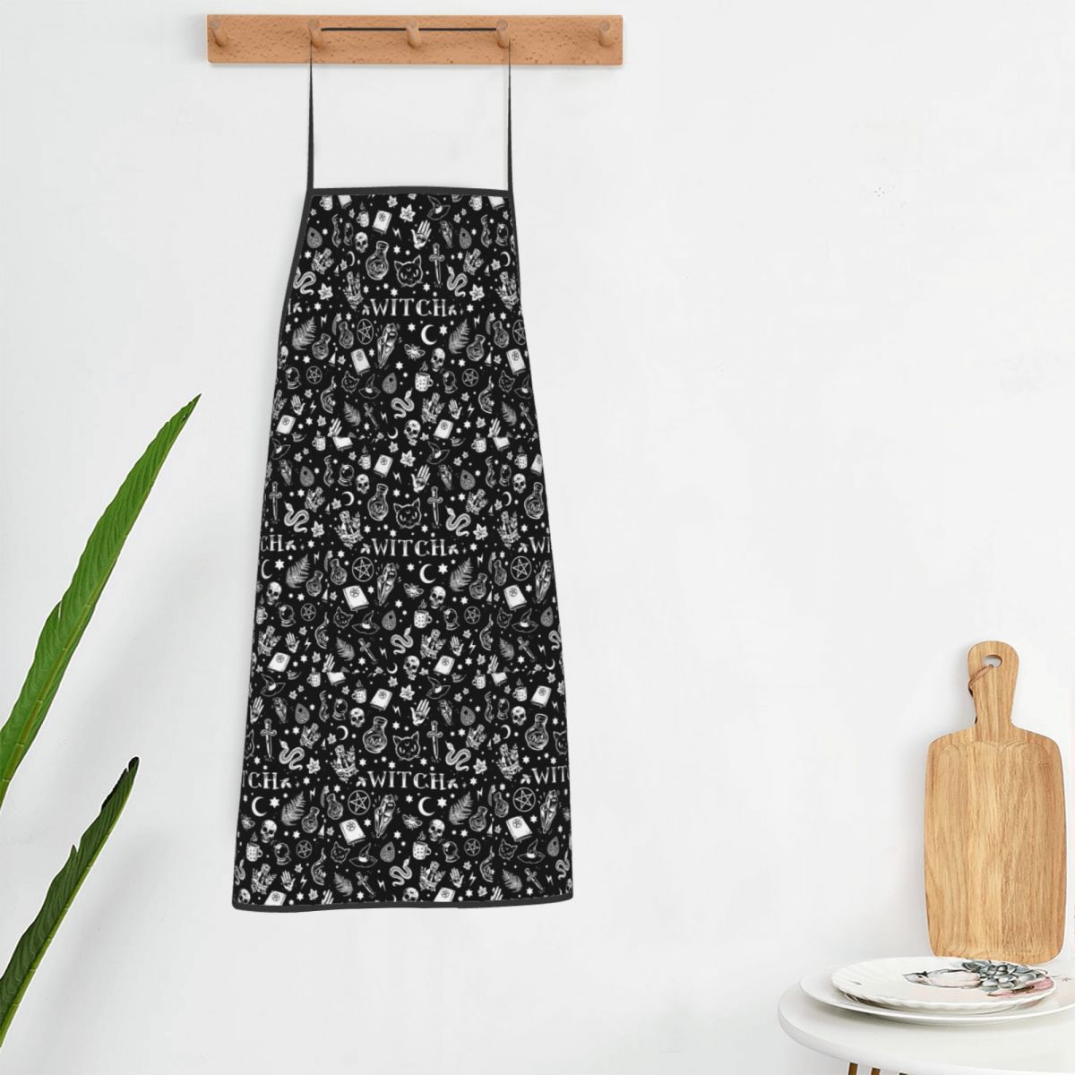 Skull Cat Moon Gothic Design A - Baking Kitchen Design ulasan dan harga