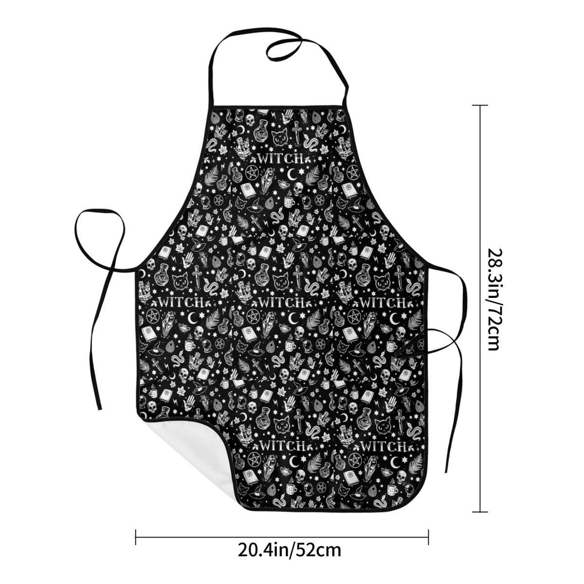 Skull Cat Moon Gothic Design A - Baking Kitchen Design ulasan dan harga
