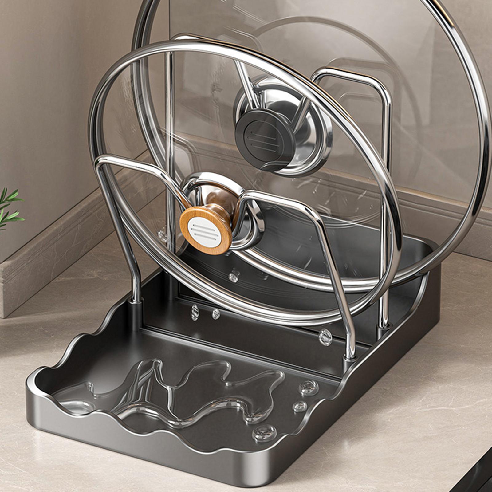 Pan Lid Organizer Vertical Spo - Kitchen Baking Pantry ulasan dan harga