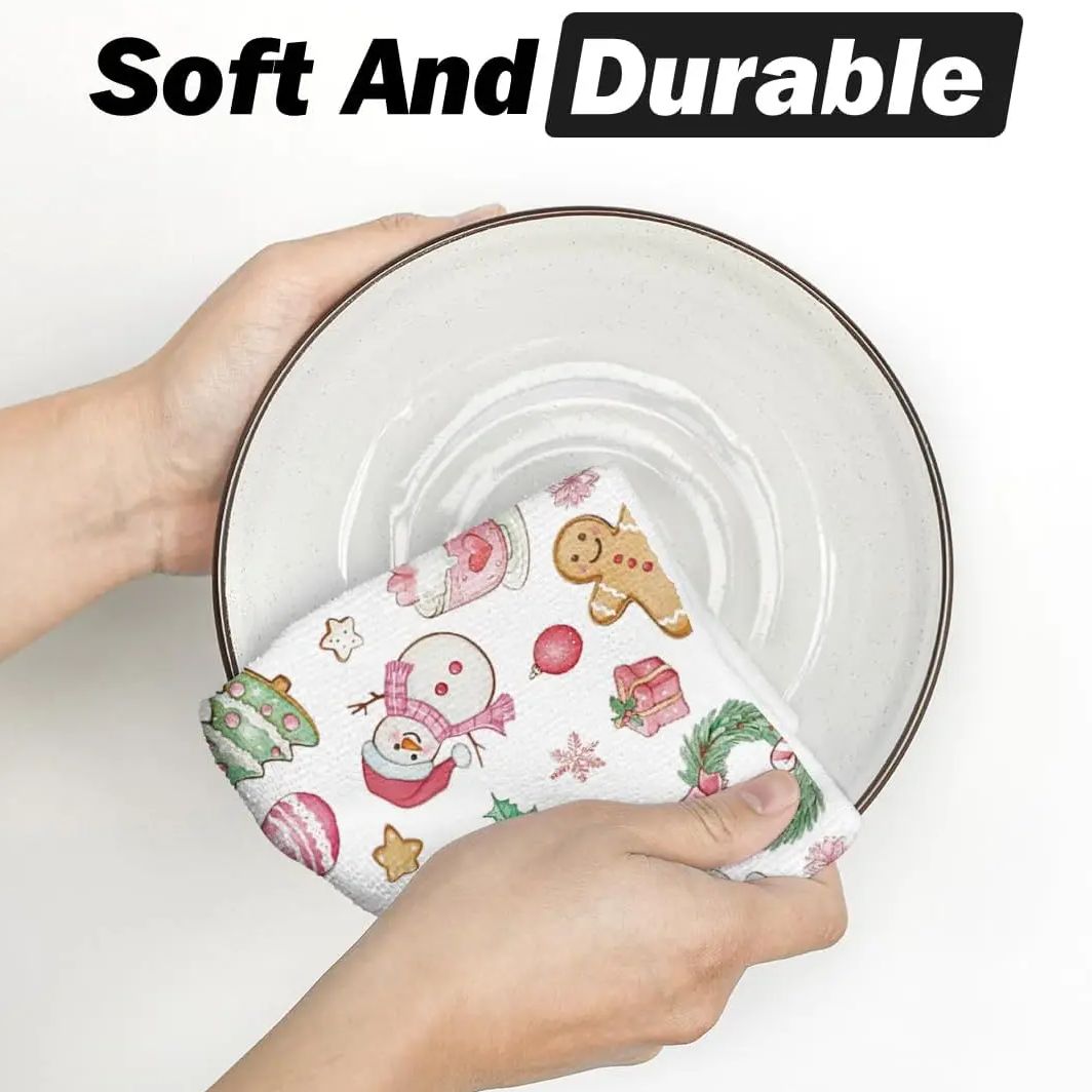 2Pcs, Pink Snowman Christmas T - Kitchen Baking Necessities ulasan dan harga