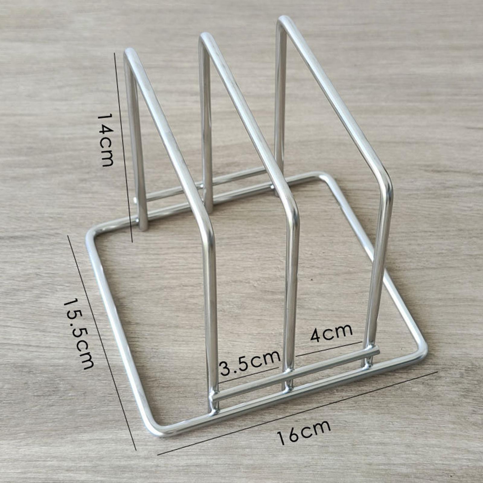 Cutting Board Rack Stainless S - Kitchen Baking Sheet Organizer ulasan dan harga