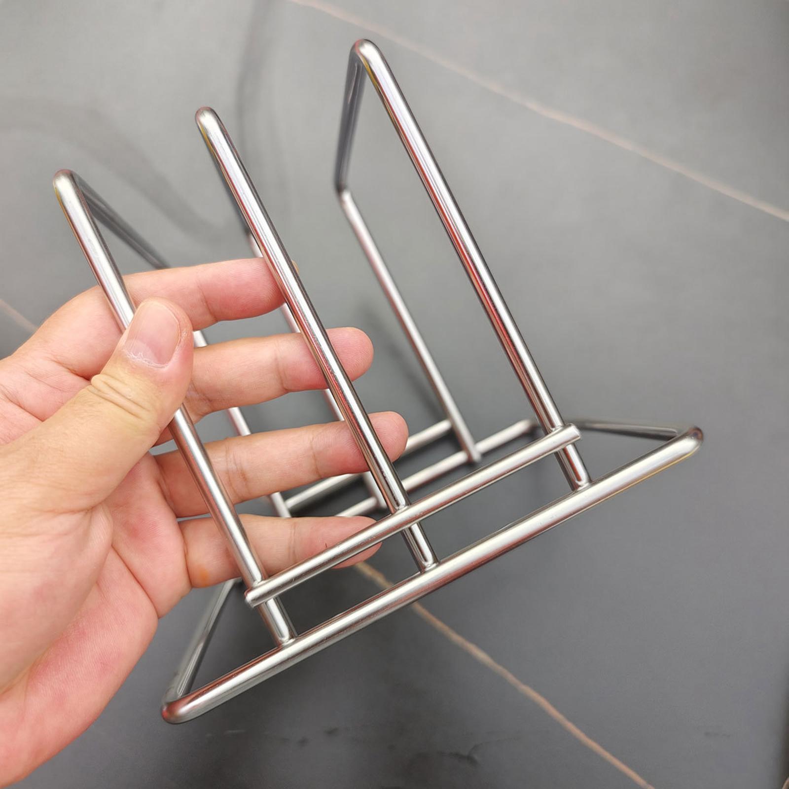 Cutting Board Rack Stainless S - Kitchen Baking Sheet Organizer ulasan dan harga