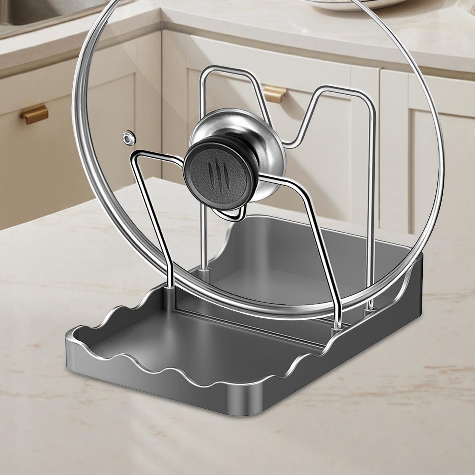 Pot Lid Organizer Vertical Spo - Kitchen Baking Pantry ulasan dan harga