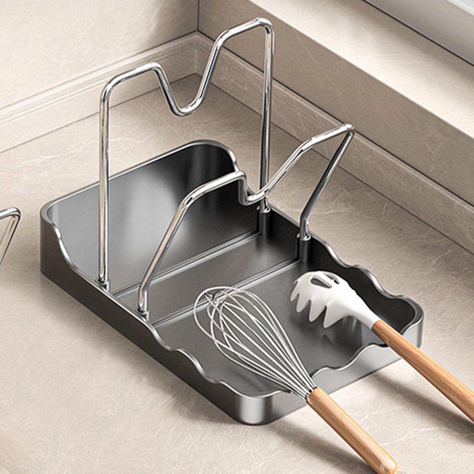 Pot Lid Organizer Vertical Spo - Kitchen Baking Pantry ulasan dan harga