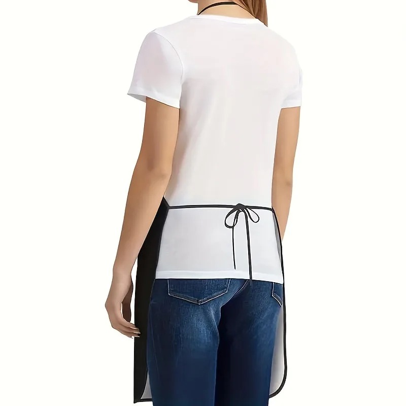 1pc 2D Printed Creative Apron  - Baking Kitchen Design ulasan dan harga