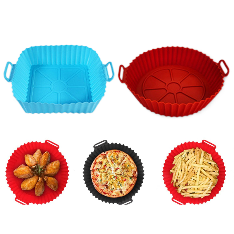 Silicone Fryer Mold Air Fryer  - Kitchen Baking Pans ulasan dan harga