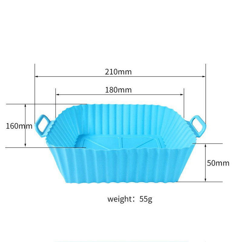 Silicone Fryer Mold Air Fryer  - Kitchen Baking Pans ulasan dan harga