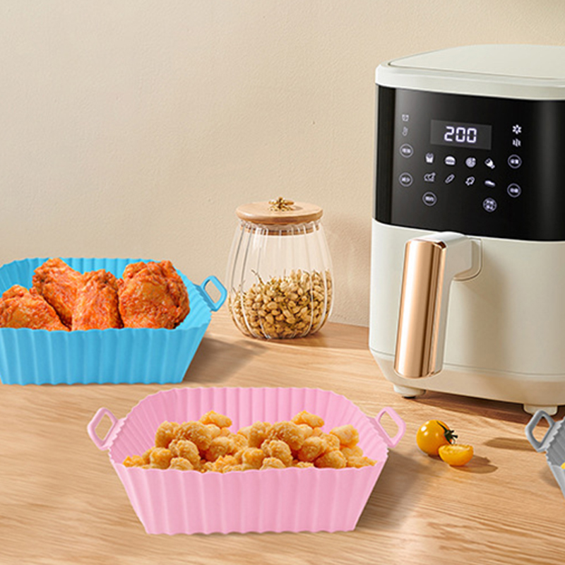 Silicone Fryer Mold Air Fryer  - Kitchen Baking Pans ulasan dan harga