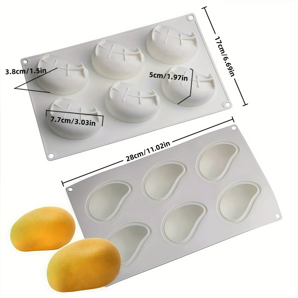 3D Mango Design Silicone Cake  - Baking Kitchen Design ulasan dan harga