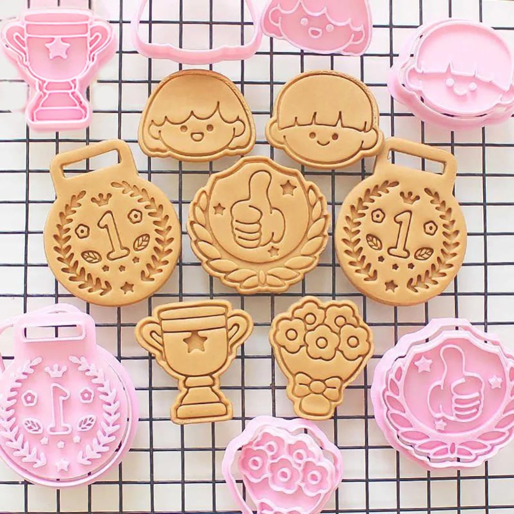 Medals Trophies Cookie Cutters - Kitchen Baking Products ulasan dan harga